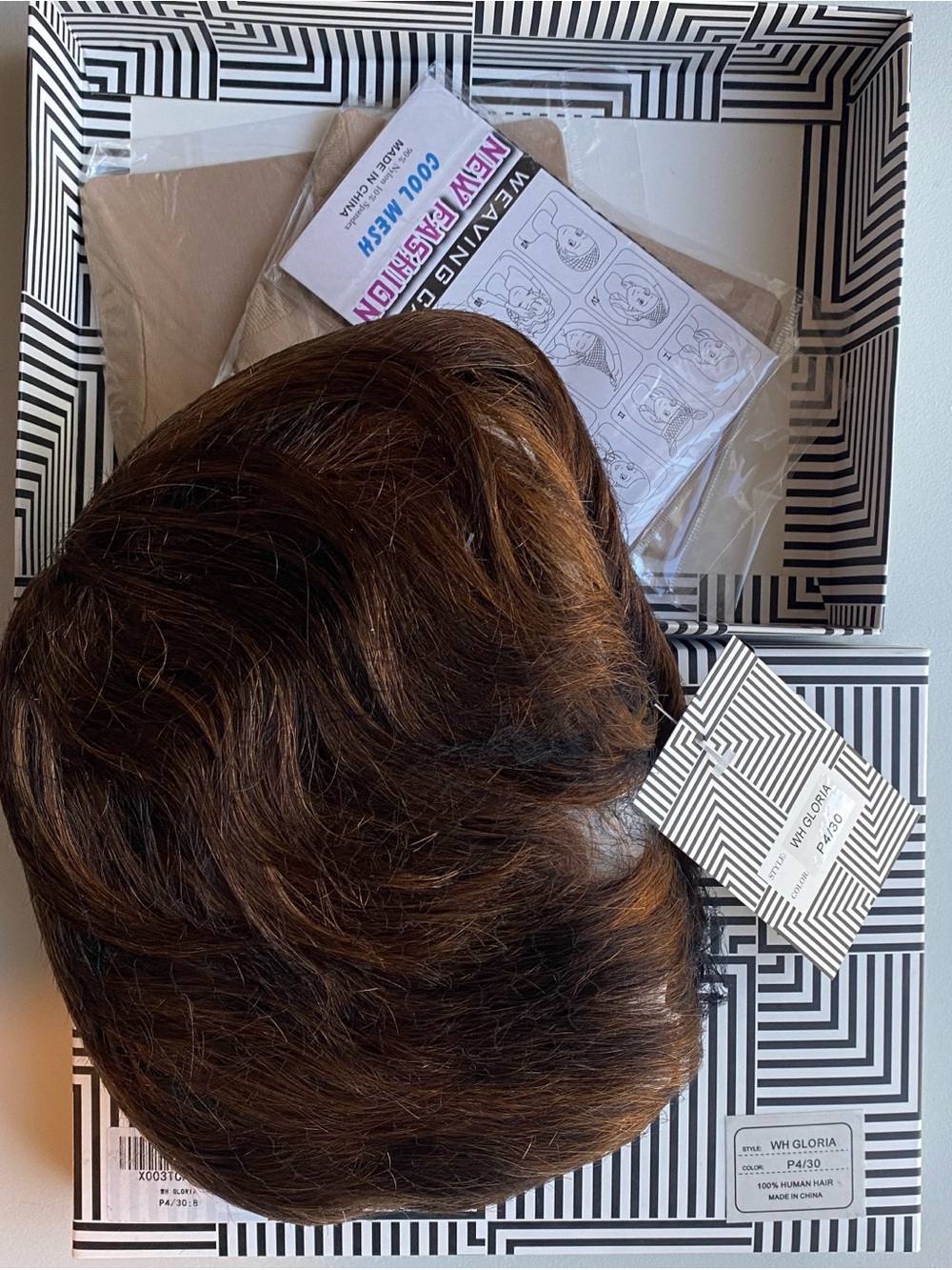 Women’s synthetic Hair wig - Chestnut Brown